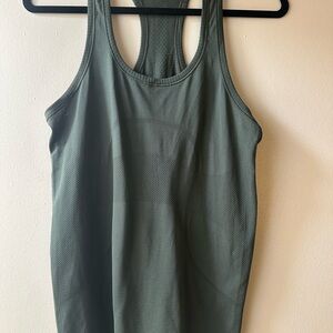 lululemon Swiftly Tech Olive Tank Top
